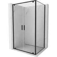 Mexen Exo Duschkabine Schwenktür 70 x 85 cm, transparent, schwarz - 8182-070-085-70-00