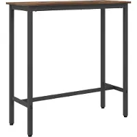 Syfax Tisch Geräucherte Eiche 100 x 40 x 100,5 cm