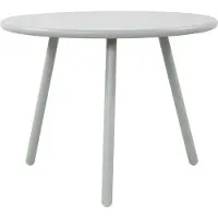 CLP Minot Couchtisch rund türkis 60x60x45 cm UV- & wetterfest recycelt für Innen- & Außenbereich