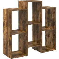 Syfax Sideboard Räuchereiche 90 x 30 x 90 cm