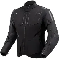 Rebelhorn Hiker 4 wasserdichte Motorrad Textiljacke, schwarz, XS