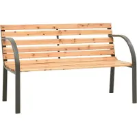 The Living Store Kinder-Gartenbank 81 cm Chinesisches Tannenholz
