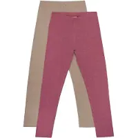 Minymo Basic Leggings (2-pack) apple butter (4640) 92