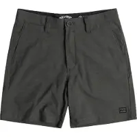 Billabong Bermudas "Crossfire", Kinder, Gr. 12(148-156cm), grau (asphalt), Obermaterial:64% Polyester, 22% Baumwolle, 8% Elasthan, 6% Nylon., Hosen Bermudas