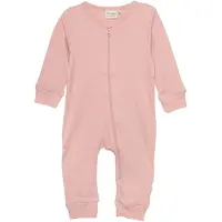 Minymo Strampler - Rib - Misty Rose - - 62 - Strampler