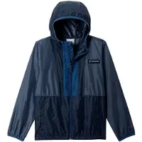 Columbia - Kid's Back Bowl II Hooded Windbreaker - Windjacke Gr L blau