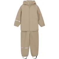 CeLaVi Regenbekleidung m. Träger - PU - White Pepper - - 110 - Regenkleidung