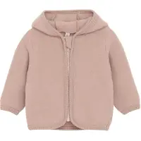 Huttelihut Wollfilz-Jacke Merino mit Ohren, Mahogany Rose, 98