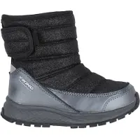 Viking Winterstiefel - Equip Glitter Warm WP Pull-on - Schwarz - - 24 - Winterstiefel