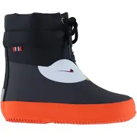 Viking - Kid's Alv Barefoot Paw Print - Gummistiefel Gr 21 grau