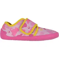 Affenzahn Hausschuhe - Cotton Film Bird - Berry - - 28 - Hausschuhe