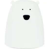 Rabbit & Friends Lampe - Klein Bär - 8,5 x 10 cm - Weiß - - One Size - Nachtlicht