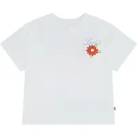 Levi's LVG Floral Oversized T-Shirt, Bright White, 128