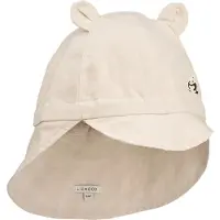 Liewood - Kid's Gorm Linen Sun Hat with Ears - Cap Gr 48-49 cm - 9-12 Months beige