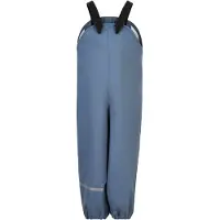 CeLaVi Regenhose. Träger - Recyceltes PU - China Blue m. Träger - - 80 - Regenhosen