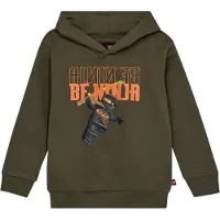 Lego Wear LEGO Ninjago Kapuzenpullover - LwSaku 701 - Armygrün - - 12 Jahre (152) - Kapuzenpullover