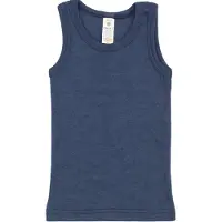 Engel - Kinder-Achselhemd - Seidenunterwäsche Gr 128 blau