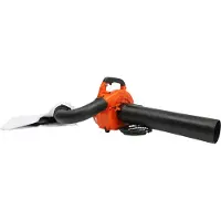 StarTech.com Benzin Laubbläser Laubsauger - Modell EBV260 - Blasen und Saugen - Handstart - Leicht 6,5 kg - Rutschfester Griff - Wärmeschlitze - Orange