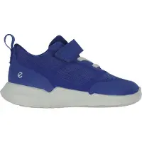 Ecco Lauflernschuh "Biom 2.2 Infant", Jungen, Gr. 25, Textil, blau (royalblau), Leder, Textil, Schuhe Lauflernschuh, Babyschuh, Klettschuh, Sneaker mit herausnehmbarer Innensohle