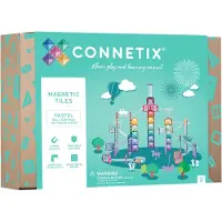 Connetix CT-P-00106-BR - 106 Piece Pastel Ball Run Pack