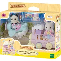 Sylvanian Families Spielset Freizeitpark Flugzeug & Zug