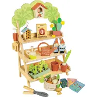 Tender Leaf Toys Gartencenter - Holz - 38 Teile - - One Size - Spielzeug