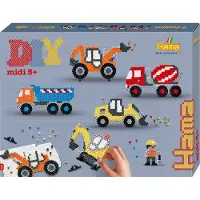 Hama Midi Baumaschinen Bastelset (383163)