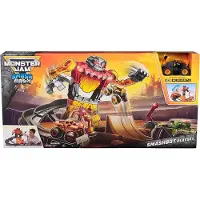 Monster Jam Spielset - 1:64 - Smash & Bash - Smashbot - - One Size - Autospur