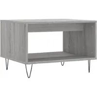 Syfax Couchtisch Grau Sonoma 60x50x40 cm Holzwerkstoff