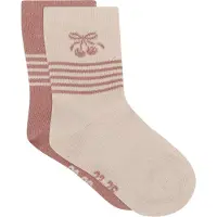 Minymo Socken - 2er-Pack - Canyon Clay - - 27/30 - Socken