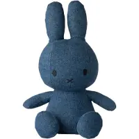 Bon Ton Toys Nijntje & Miffy Denim Kuscheltier Hase Mid Wash jeans 33 cm