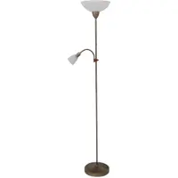Rabalux 4019 Stehlampe Pearl classic, E27-E14, bronze-silber-weiß, rund, Klassisch, ø300mm
