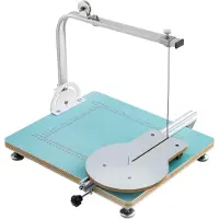 Latios Heißdrahtschneider - Schaumstoffschneidemaschine 20 cm - Einstellbare Temperatur - Skalierte Werkbank 77 x 36 x 35,5 cm