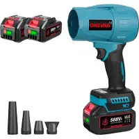 OEM Elektrischer Turbo-Bläser, 3500W Leistung, kabelloser Betrieb, 2Batterie 1EU Ladegerät