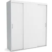 Furnlux Classic FURNLUX Garderobenmatte A Weiss 190cm / Hauptfarbe: Weiß / Abmessungen: 190 x 60 x 205 cm