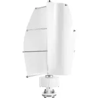 OEM Windkraftanlage, effiziente Energieerzeugung, geräuscharmen Betrieb, WEISS, 100 W, 24V