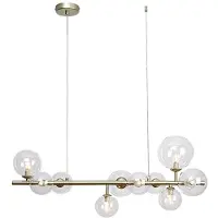 Rabalux 72298 Pendelleuchten Aslov G9 10x MAX 28 Metall Glas golden