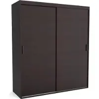 Furnlux Classic FURNLUX Garderobenmatte A Braun 190cm / Hauptfarbe: Braun / Abmessungen: 190 x 60 x 205 cm