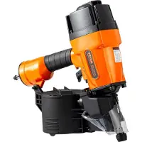Vevor MCN90 Coil Framing Nailer 1-3/4" to 3-1/2" 15 Degree Pneumatic Nail Gun