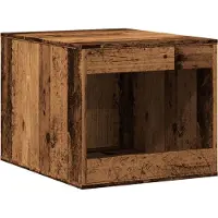 Syfax Katzenklo Altholz-Optik 47x59x42 cm Holzwerkstoff