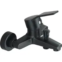OEM Badewannenarmatur, Edelstahl, zeitgenössischer Stil, Schwarz BLSB