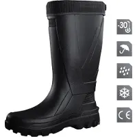 BULLYLAND EVA Vtrack Gummistiefel aus schwarzem Schaumstoff, Größe 43