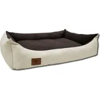 Odol-Plusz XL Hundebett Hundekissen Hundesofa Katzenbett 100x70 wasserdicht beige