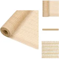 vidaXL Zaunblende Beige 2x25 m HDPE 150 g/m² - Sonnenschirme & Sonnenschutze