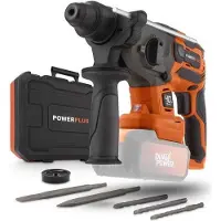 Dual Power Akku-Bohrhammer SDS-Plus, 40V, 5J, BRUSHLESS, Inkl. 5 Zubehörteilen,