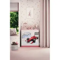 RAUMHIRSCH FURNITURE Kinderkommode mit Schubladen Formel 1 in der Farbe Rosa Babydreams