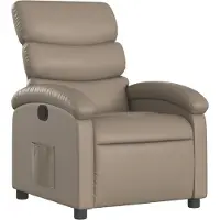 Sonstiges Relaxsessel Cappuccino-Braun Kunstleder
