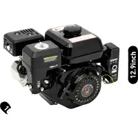OEM Go-Kart-Motor, 7,5 PS, 212cc Benzinmotor, schwarz
