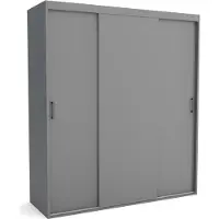 Furnlux Classic FURNLUX Garderobenmatte A Grau 200cm / Hauptfarbe: Grau / Abmessungen: 200 x 60 x 205 cm