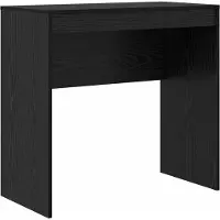 Syfax Schreibtisch Schwarz Eichen-Optik 80 x 40 x 76 cm
